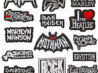 sylbx Parche Ropa, 14 pcs Patch Sticker, DIY Ropa Parches Termoadhesivos, Decorativos Parches Apliques, Bordados Aplique, Iron-on Patches, Parche Ropa per jeans camiseta bolsas sombrero