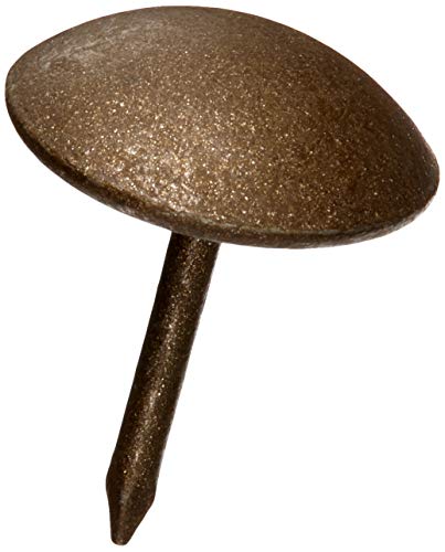 Sysfix 3311223 Tachuela Hierro, bronceada, 12 mm, Set de 250 Piezas