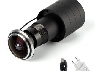Syuantech Full HD 1080P Cámara IP de Ojo de Puerta WiFi conectar 1.78mm Lente Ojo de pez 180 Dgrees Gran Angular de Seguridad para el hogar cámara de Mirilla de P2P USB Cámara inalámbrica-DC5V