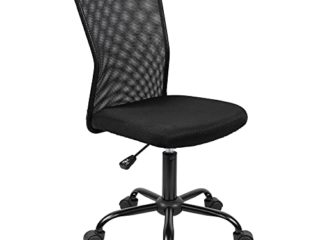 T-LoVendo TLV-1265 Silla de Oficina de Malla Giratoria Sin reposabrazos Ergonómica de Escritorio