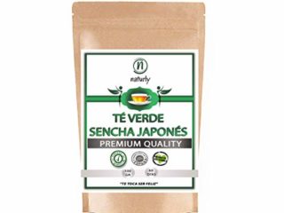 Té Verde Sencha Japonés 100% Natural y Orgánico. Potente Quemagrasas con Efecto Adelgazante y alto contenido de Antioxidantes (refuerza tu Sistema Inmunológico). Detox Té.