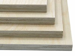 Tablero contrachapado de abedul contrachapado de madera de abedul, calidad B/BB, varios grosores y tamaños (610 mm x 610 mm x 18 mm)