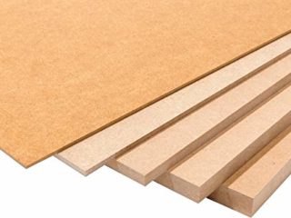 Tableros de madera DM (MDF) de 3MM. Tamaños disponibles A0, A1, A2, A3, A4, A5 (a elegir). Soporte para manualidades, decoración, láser, CNC, pirograbado, pintura. (A4 (5 piezas))