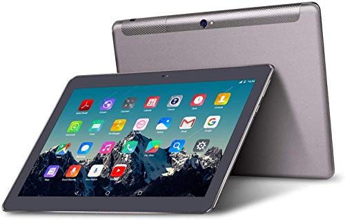 Tablet 10 Pulgadas,TOSCiDO Android 10 Tablets,4G LTE Dual Sim,Octa core1.6Ghz,4GB RAM,64GM ROM Ampliable128 GB,WiFi/Bluetooth/GPS/OTG,Gris