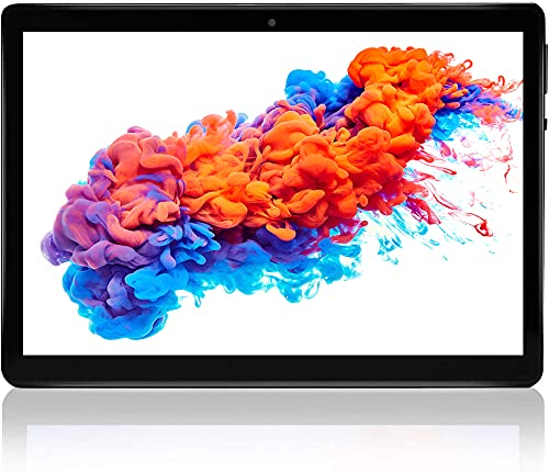 Tablet 10.1'' Pulgadas Android 10 Tableta 4GB+64GB, TF 128GB con Certificación Google, Dual SIM/GPS/Bluetooth/Type-C