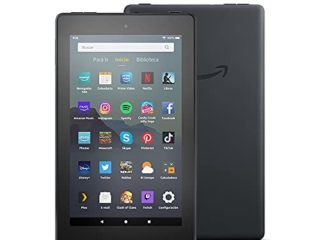 Tablet Fire 7, pantalla de 7'', 32 GB (Negro) - Con publicidad