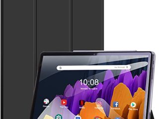 Tableta de 10 Pulgadas, tarjeta Dual Sim, Wi-Fi con 10.1'' IPS, Android 10, 4GB RAM + 64GB ROM, adecuada para Meet/Bluetooth/GPS/OTG, sonido estéreo con doble altavoz, color negro