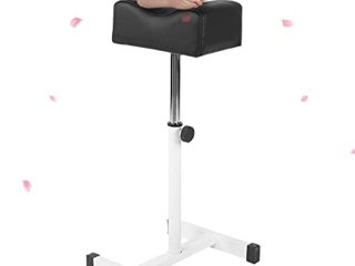 Taburete reposapiés de Altura Ajustable para pedicura Profesional Pedicura Manicure Reposapiés Silla de Pedicura de Altura Ajustable (Negro)
