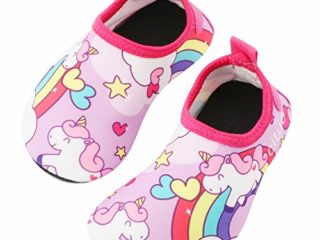 TAGVO Zapatos de Agua Baby Girl Girl, Zapatos de Natación de Calcetines Aqua Swim Calzados Descalzos para Piscina de Playa