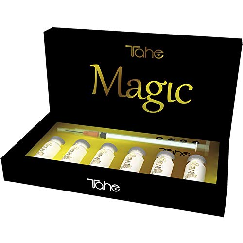 Tahe Magic Bx Rellenador Capilar Brillo, Textura y Tratameinto para Todo Tipo de Cabellos 6x10 ml