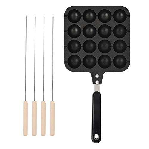 Takoyaki Pan, antiadherente Takoyaki Grill Pan Plate Bandeja de molde para hornear