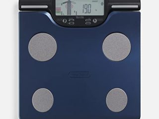 TANITA BC-602 Escala de Composición Corporal Segmentaria Grasa Corporal Masa Muscular por Parte del Cuerpo Consumo Diario de Calorías 10 Lecturas Azul