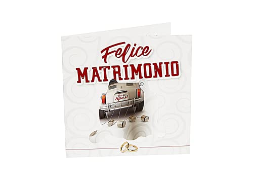 Tarjeta de felicitaciones y felicitaciones por Matimonio, idea de regalo creativa, con sonido de aplausos y bocinas de bocina