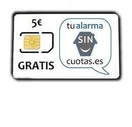 Tarjeta SIM con 5€Gratis o 500MB/mesGRATIS, Multiformato y va con el Pin=borrado/deshabilitado | para Alarmas, Relojes, localizadores, etc | GSM-2G/3G/4G | Llamadas | SMSs | Datos