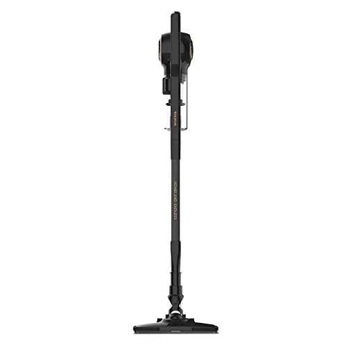 Taurus Homeland Endless - Aspirador vertical 3 en 1: aspirador escoba; aspirador de mano y aspirador con lanza; cable de 6 m; 600W; aspirador ciclónico; zapata apta para todas las superficies; negro