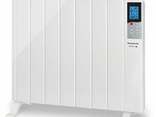 Taurus Tanger 1500 - Emisor térmico con tecnología seca, programación diaria-semanal, temperatura hasta 35ºC, 2 modos de funcionamiento confort y económico, función ventana abierta, 7 elementos, 1500W