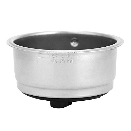 Tazón de Filtro de Café, Canasta de Filtro de Café de Acero Inoxidable, Taza de Filtro de Café Desmontable Reutilizable para Máquina de Café(2)