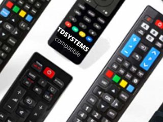 TDSYSTEMS - Mando A Distancia TELEVISIÓN TDSYSTEMS - Mando TELEVISOR TD Systems Mando A Distancia para TDSYSTEM TV - Compatible Todas Las Funciones TDSYSTEMS