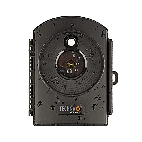 Technaxx Cámara para grabación en cámara Lenta con micrófono Incorporado Altavoz y Capacidad de grabación en Modo FullHD alimentación de la batería Varios Modos de Funcionamiento ТХ-164