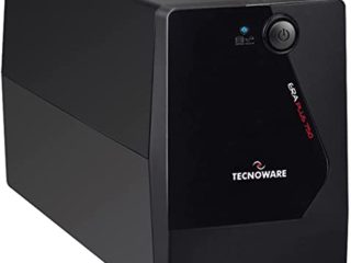 Tecnoware SAI ERA PLUS 750 - Sistemas de Alimentación Ininterrumpida - 2 salidas Schuko - Autonomía: 10 min/PC o 40 min/Módem Router - Potencia 750 VA