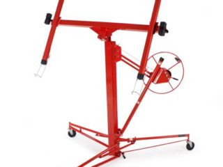 TecTake Elevador de placas de yeso de paneles Ayuda de montaje