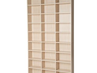 TecTake Estante de CD DVD Shelf archivado 1080 CDs DVDs (401702)