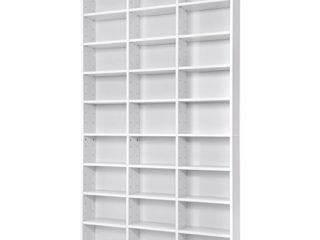 TecTake Estante de CD DVD Shelf archivado 1080 CDs DVDs (Blanco | no. 401703)