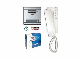 Tegui kits audio convl. - Kit portero a1 con placa+telefono serie 7