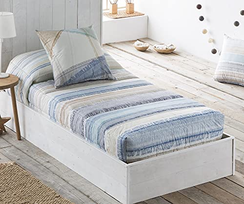 Tejidos JVR - Edredón Ajustable Duna - Disponible en Todas Las Medidas (Cama 90)