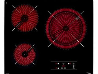 Teka | Placa de Vitrocerámica | Modelo TB6315 | 3 zonas Touch Control | 60CM