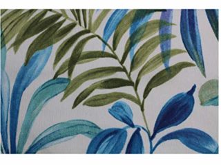 Tela por Metros Loneta Estampado, Loneta para Tapizar, Manualidades y Forrar. 280 CM Ancho. (Azul Hawai, 1 Metro)