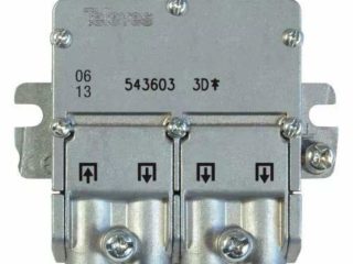 Televes 543603 - Repartidor EMC 1E 3S, Acero Inoxidable