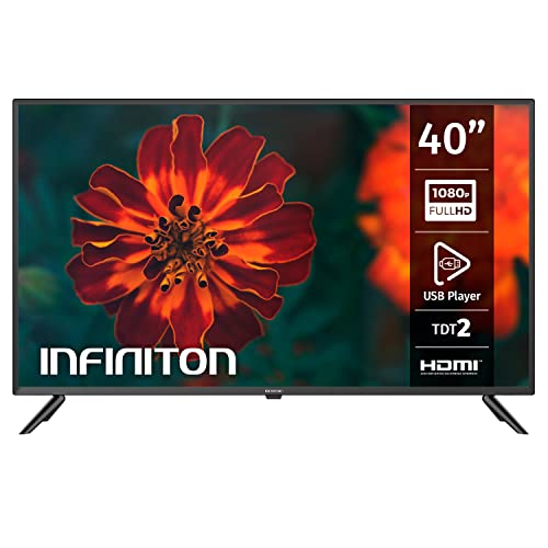 Television LED 40" INFINITON INTV-40BA130 Full HD (USB, HDMI, Modo Hotel, Reproductor/Grabador USB)
