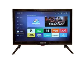 Televisor Smart TV de 19 Pulgadas (47 cm). con Adaptador de 12v y 230v. Android. Full HD. DVB-S2/C/T2/T. para autocaravanas, Campers, caravanas, Barcos. (19 Pulgadas)