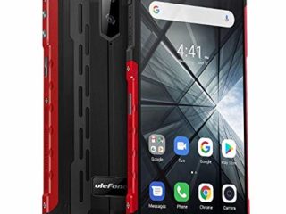 teléfono moviles Resistentes(2019), Ulefone Armor X3 con Modo Submarino, Android 9.0 5.5 ”IP68 Impermeable móvil Trabajo, Dual SIM, 2GB + 32GB, 5000mAh Batería, Desbloqueo Facial GPS Rojo