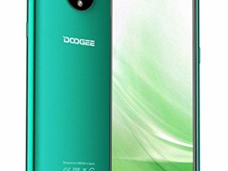 Teléfono Móvil Libres, DOOGEE X95 Android 10 Smartphone Libre 4G, Pantalla 6,52 Pulgadas, 4350mAh Batería, Smartphone Barato Dual SIM, Triple Cámara 13MP+5MP, 16GB ROM, 128GB SD, Face ID - Verde