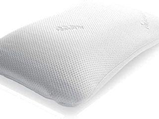 Tempur Symphony - Almohada ergonómica, cervical, para dormir de lado, Blanco, 43 x 63 x 14 cm