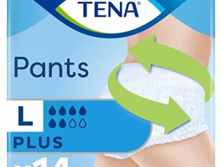 Tena Pants, Pañales, Talla L , Blanco, Fresh, 14 Unidades