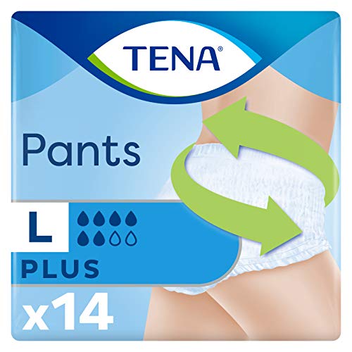 Tena Pants, Pañales, Talla L , Blanco, Fresh, 14 Unidades