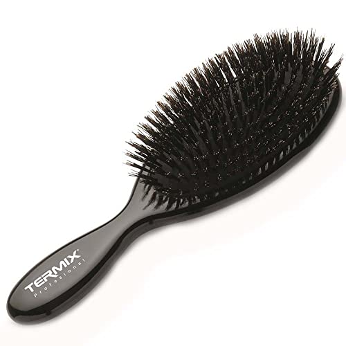 Termix, Cepillo de Pelo Neumático Grande con Cerdas de Jabalí, Negro