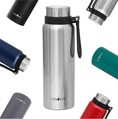 Termo Cafe para Llevar - Grande 1 Litro - Antigoteo - Botella Termica - Para Bebidas Calientes y Frias