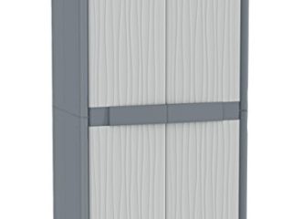 Terry, Jumbo 3900 UW, Armario exterior 2 Puertas, Divisor Vertical, 4 Estantes Internos. 89,7x53,7x180 cm