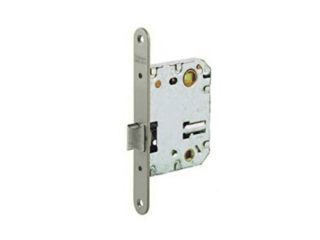 Tesa Assa Abloy 134U5RHN Picaporte Unificado Para Puertas de Madera Niquelado Entrada 50 mm, Frente Redondo 134U