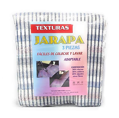 TEXTURAS HOME Set Harapas 3 Piezas Classic AUTOMOVIL