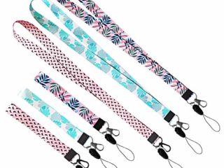 Th-some 6PCS Correa del Cuello, Colgar al Cuello de Correa del teléfono móvil,Correa para el Cuello,Cinta Colgante de Correa Cordón Cuello para Badge D'identification Mobiles Mp3 USB Holder JAANY