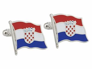 The Cufflink Store Gemelos Bandera croata