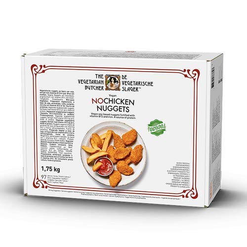 The Vegetarian Butcher Nuggets veganos SIN POLLO 1,75kg | Sin Gluten | Vegan | Sin carne | 100% Vegetal | Plant Based | Sin Gluten