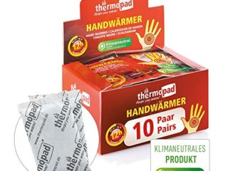 Thermopad Handwärmer - Calentadores de Mano, Color Beige, Talla 10 Pairs