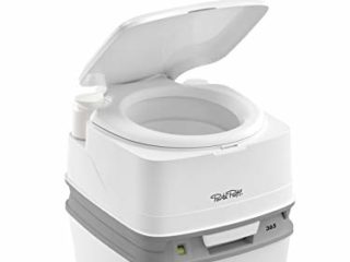 Thetford 92820 Porta Potti 365 Inodoro Portátil Qube, Blanco, 414 x 383 x 427 mm