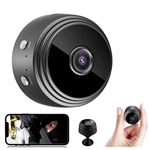 THEXLY Cámara espía Oculta WiFi HD 1080p - Mini cámara espía para Ver en el móvil - Vigilancia camuflada con Sensor de Movimiento y visión Nocturna